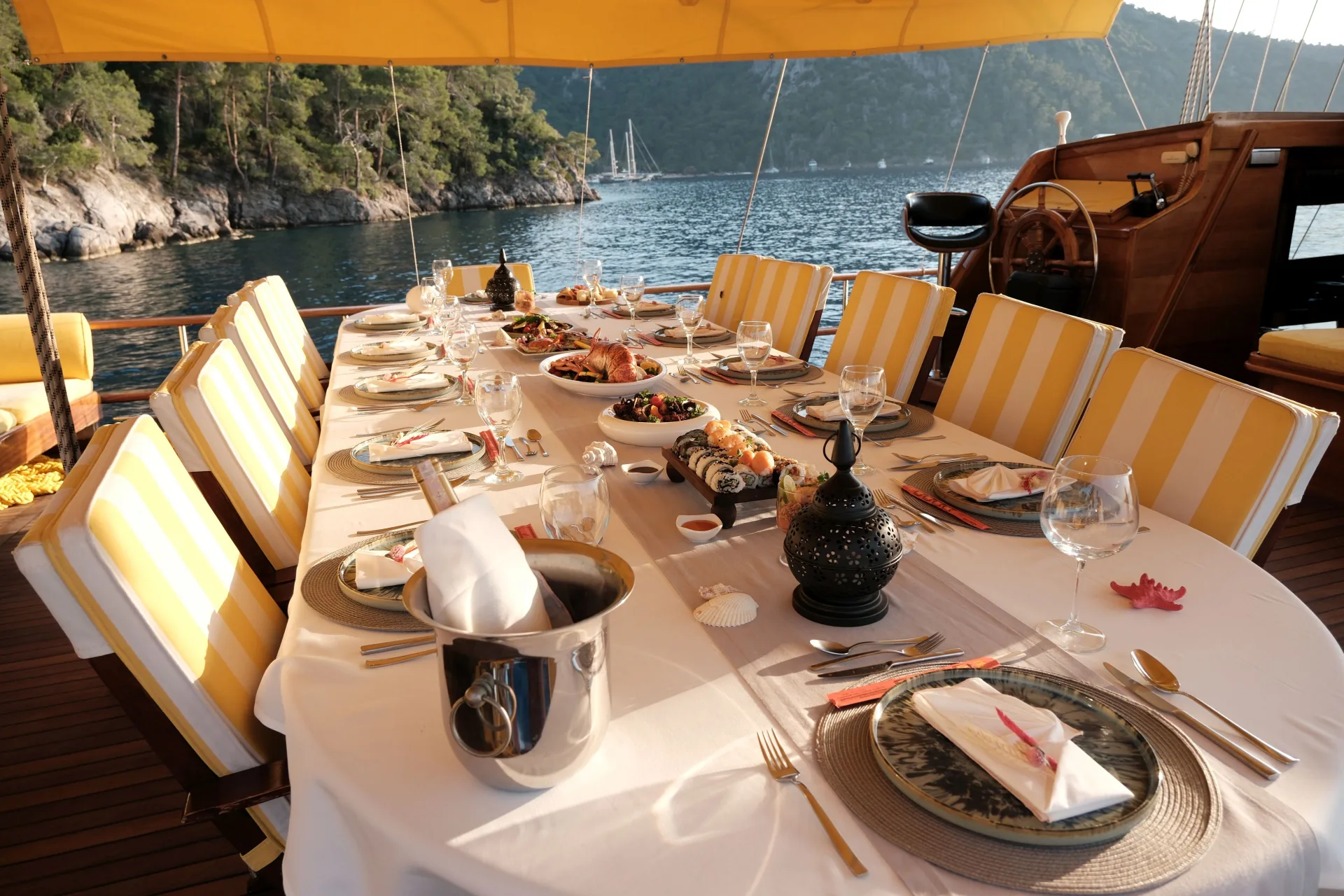 meals onboard